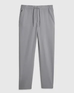 Blue Slim Fit Elasticated Smart Joggers