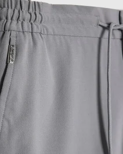Blue Slim Fit Elasticated Smart Joggers