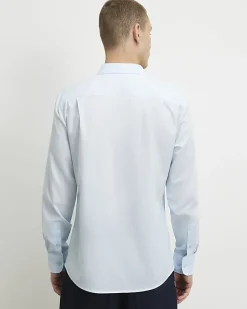 Blue Slim Fit Shirt