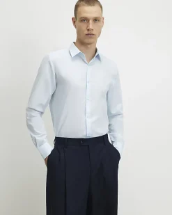 Blue Slim Fit Shirt