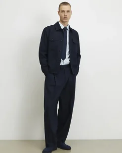 Blue Slim Fit Shirt