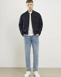 Blue Slim Fit Stretch Jeans