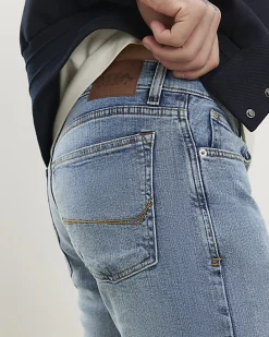 Blue Slim Fit Stretch Jeans