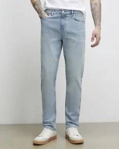 Blue Slim Fit Stretch Jeans