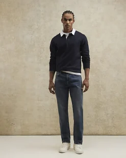 Blue Straight Fit Jeans