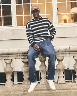 Blue Straight Fit Jeans