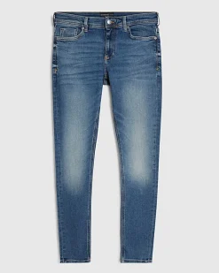 Blue Super Skinny Stretch Jeans