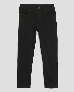 Boys black relaxed skinny jeans