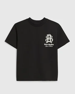 Boys Black River Studios T-Shirt