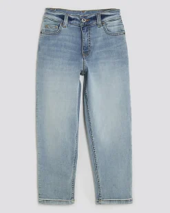 Boys Blue Stretch Tapered Jeans