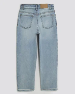 Boys Blue Stretch Tapered Jeans