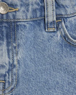 Boys Blue Washed Denim Shorts
