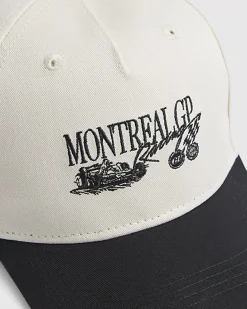 Boys Cream Montreal Graphic Cap