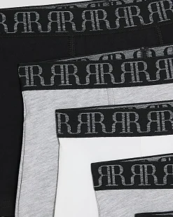 Boys Grey Pack Of 5 Boxers