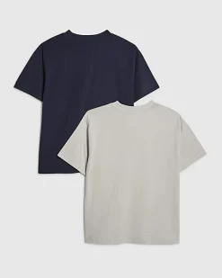 Boys Navy RI Pack Of 2 T-Shirts