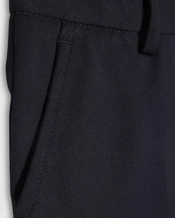 Boys Navy Tailored Suit Trousers