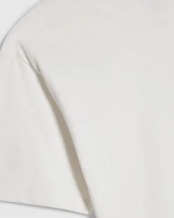 Boys White Crest T-Shirt