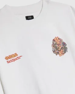 Boys White Japanese Dragon T-Shirt