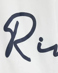 Boys White River T-Shirt And Shorts Set