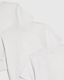 Boys White RR Pack Of 3 T-Shirts