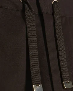 Brown Drawstring Waist Trousers