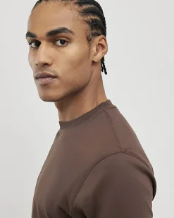Brown Essential Slim Fit Midweight T-Shirt