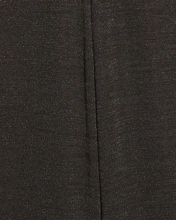 Brown Glitter Wide Leg Trousers