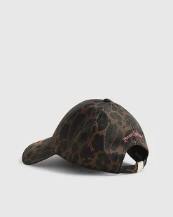 Brown Leopard Jaquard Cap