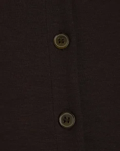 Brown Long Sleeve Premium Button Up Shirt