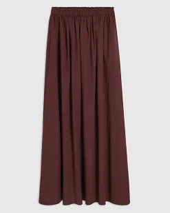 Brown Maxi Skirt