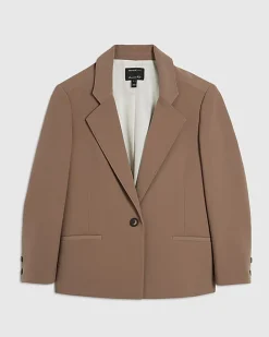 Brown Oversized Blazer