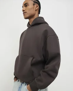 Brown Oversized Fit Hoodie