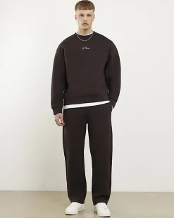 Brown Oversized Fit Premium Sweatshirt