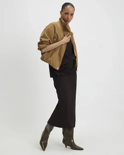 Brown Premium Maxi Skirt