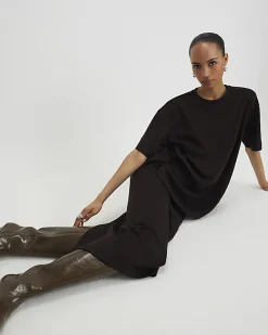Brown Premium Short Sleeve Oversized T-shirt