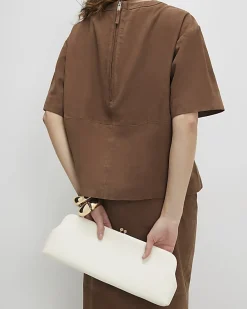 Brown Suede T-Shirt