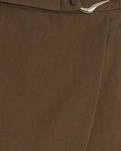 Brown Utility Skort