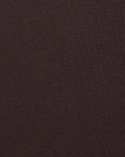 Brown V Neck T-Shirt