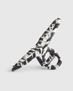 Brown Zebra Print Hair Claw Clip