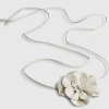 Cream Corsage Flower Belt