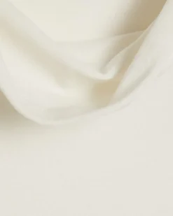 Cream Drape Neck Knitted Vest