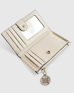 Cream Floral Mini Purse
