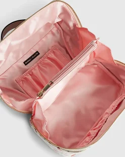 Cream J'adore Makeup Bag