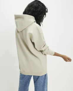 Cream Long Sleeve Hoodie