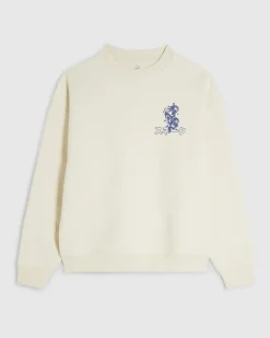 Cream Oversized Far East Japanese Sweatshirt