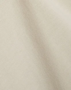 Cream Regular Fit Crew Neck T-Shirt