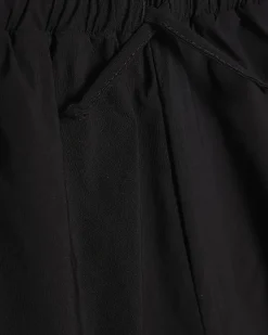 Girls Black Balloon Leg Trousers