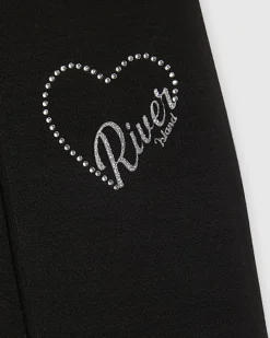 Girls Black Premium Flared Trousers