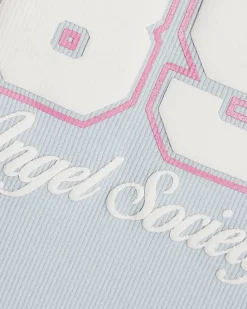 Girls Blue Brooklyn 89 Angel Society Tank Top