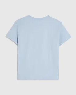 Girls Blue Capybara Queen T-Shirt
